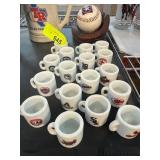 MLB Team Branded Miniature Mugs