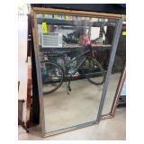 Rectangular Mirror with Wooden Frame