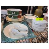 Barnyard Animals Stoneware Dinnerware Set