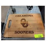 Bamboo Oklahoma Sooners Cutting Board