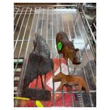 Wooden Hand-Carved Animal Figurines Lot