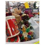 Christmas Decor and Tin Containers