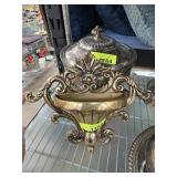 Brass Wall Pocket Vase