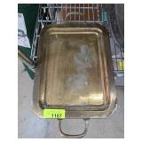Pottery Barn Rectangular Metal Tray