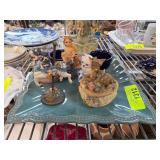 Ceramic Figurines and Tableware