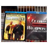 Bad Boys I & II and Lethal Weapon Collection Blu-r