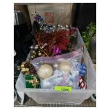 Crafting Supplies and Holiday Decor