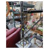 Metal Plant Stand with Decorative Base