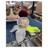 Dresden Porcelain Flower Pin Cushion