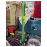 Green Glass Vase With Flared Base