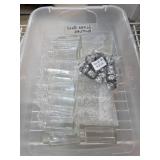 Glass Salt Bottles with Lids