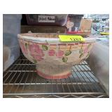 Mosaic Decorative Bowl With Floral Pattern