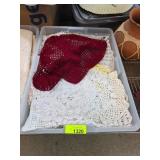 Crocheted and Embroidered Textiles