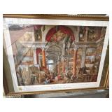 Framed MFA Boston Giovanni Panini Print