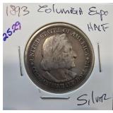 1893 Columbian Exposition Half Dollar