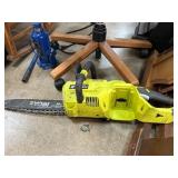 Ryobi 14-inch Chainsaw and Duralast Bottle Jack