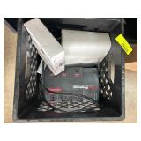 Electronics and Accessories in Crate