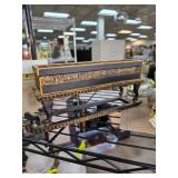 Ornate Egyptian Senet Board Box on Stand