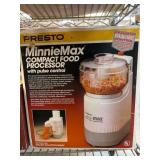 Presto MinnieMax Compact Food Processor