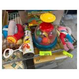 Toys Including Plush, Dinosaurs, and More