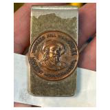 Buffalo Bill Memorial Nickel-Silver Money Clip