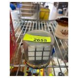 Vintage Puzzle Cube Display in Plastic Case