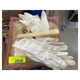 Gloves, Fan, and Perfume Set