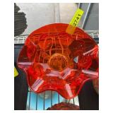 Viking Amberina Art Glass Bowlï¿½