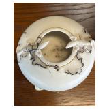 Native American Horsehair Sebring Pottery Bowl