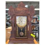 Seth Thomas Ornate Wooden Mantel Clock