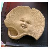 Caruth Studio Casey Sprout Leaf Face Wall Decor