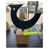 Kamasada Cast Iron Kingfisher Bird Sculpture