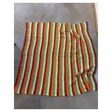 Handcrafted Multicolored Crochet Blanket