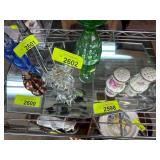 Rectangular Glass Mirror Without Contents