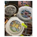 State and City Souvenir Plates