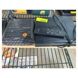 Sony Clock Radio and Samsung DVD Player Set
