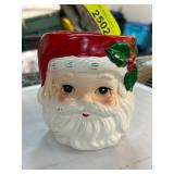 Brinns 1990 Ceramic Santa Mug
