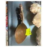 Wood Spoon with Figural Handle