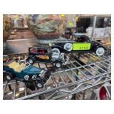Three Die-Cast Classic Cars
