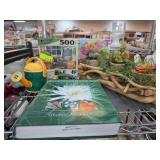 Garden-Themed Decor and Puzzle Bundle