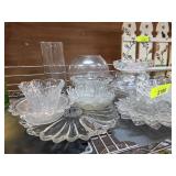 Clear Glass Serving Dishes Collection