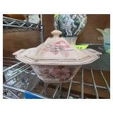 Edward M. Knowles Ceramic Covered Dish