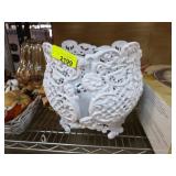 White Decorative Ceramic Bowl
