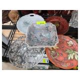 Ceramic and Glass Decorative Plates