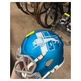 Blue Football Helmet with Panther Design