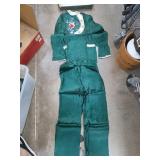 1950s-60s Green Embroidered Outfit With Case