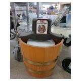 Rival Ice Cream Maker With Wooden Bucket