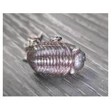 Sterling Silver TRILOBITE Tie Tack 9.8G