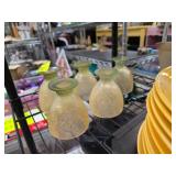 Vintage Plastic Decorative Goblets