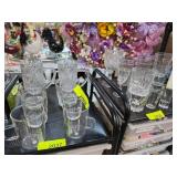 Glass Drinkware Including Goblets and Mugs